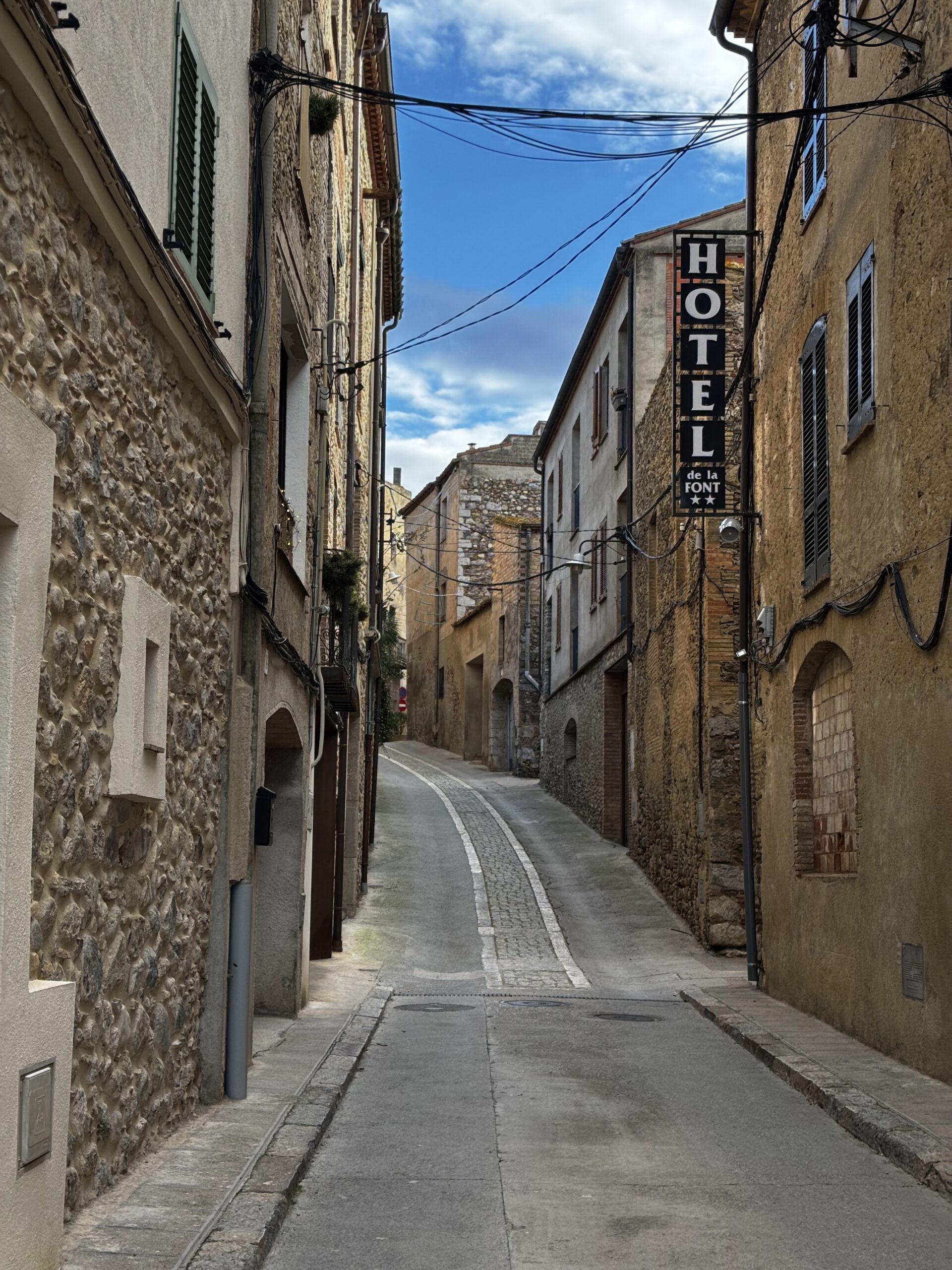 Peralada – mittelalterliche Architektur