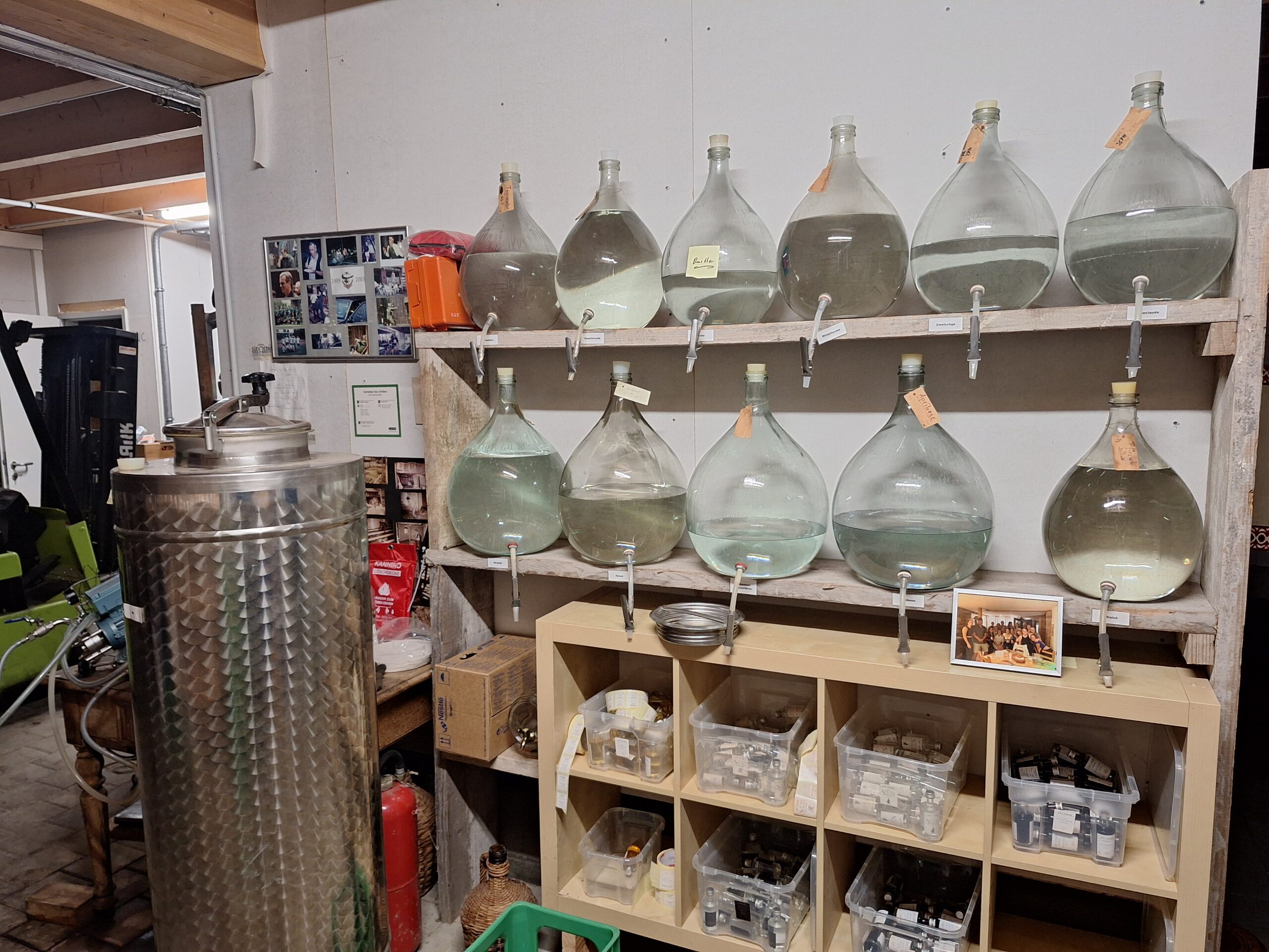 Brennkessel Brennerei Südstraße – Destillation