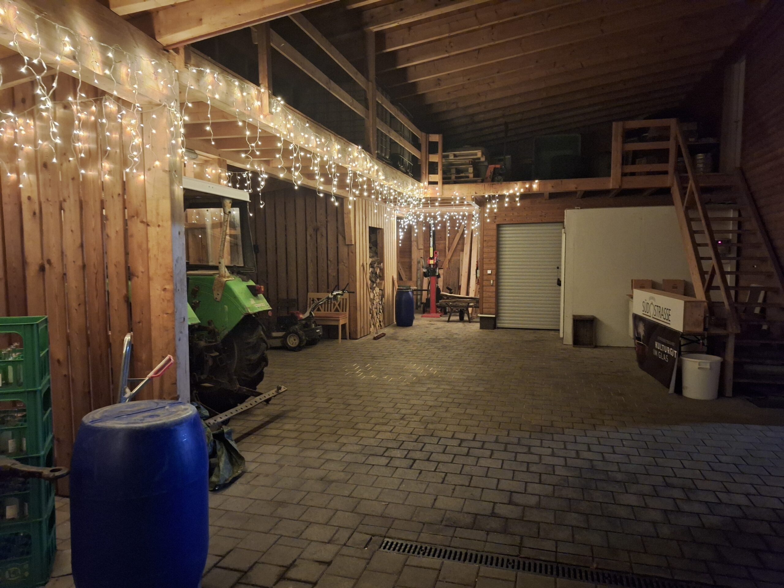 Brennerei Südstraße – Weihnachtsbeleuchtung