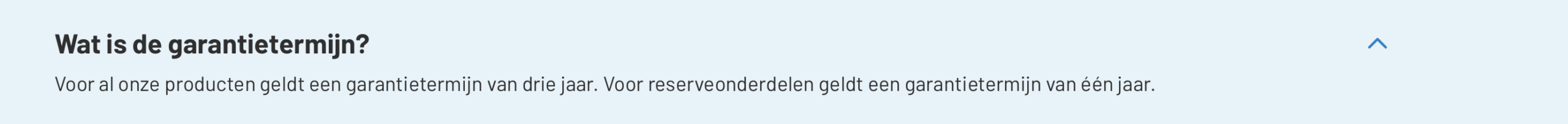 Thetford Garantiebedingungen – 3 Jahre Garantie auf Produkte