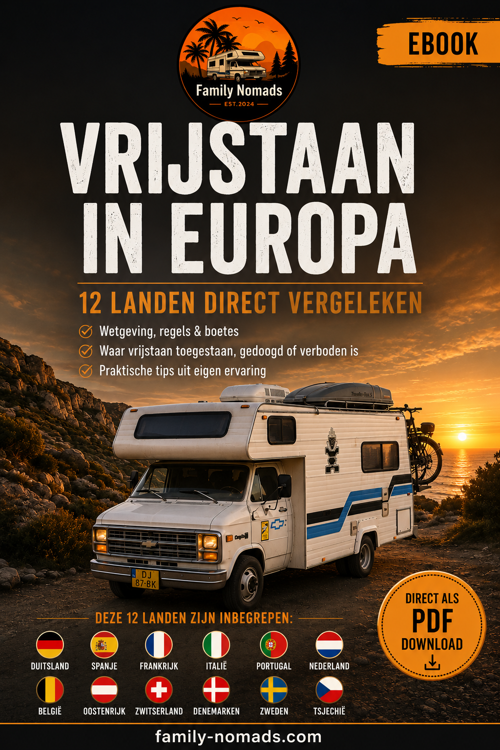 Ebook Vrijstaan in Europa 12 landen vergeleken Family Nomads®