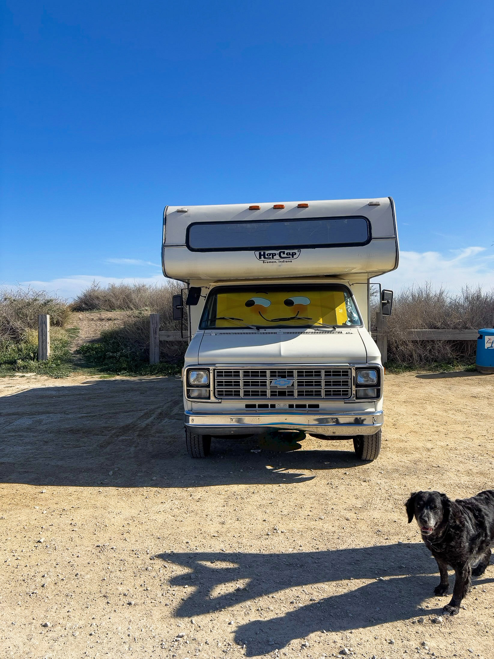 Frontansicht unseres Chevrolet G30 HopCap